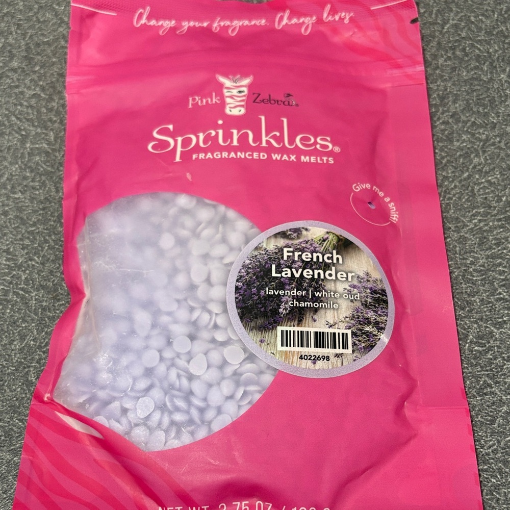 Pink Zebra Sprinkles Wax Melts - French Lavender